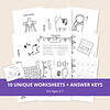 Easter Resurrection Activity Game Sheets Kindergarten
