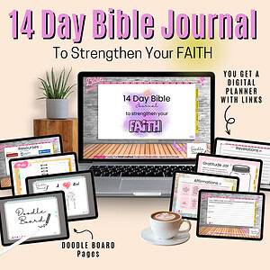 14 Day Bible Journal To Strengthen Your Faith