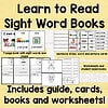 2 Sight Word Stories Books and Worksheets for Early Reading