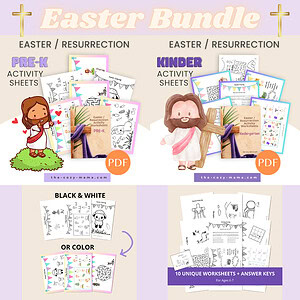 Resurrection Learning Bundle (Pre-K + Kindergarten)