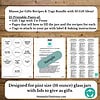 dig cover mason jar recipes what you get (700 x 700 px) 10 Mason Jar Gift Recipes Tags and Baking Instructions Kit, 25 printable pages