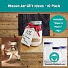 mason jar gift ideas 10 pack (700 x 700 px) 10 Mason Jar Gift Recipes Tags and Baking Instructions Kit, 25 printable pages