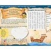 Homeschool Resource Co. Inspirational Bible Verse Art Motivational Bible verse art for homeschooling, featuring a colorful pirate ship and ocean scene, designed to inspire children and parents in faith-based learning environments.