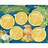 Treasure of God's Love Colorful infographic illustrating the treasures of God's love, including themes like Jesus' sacrifice, living with Jesus, and sharing God's love, designed for homeschooling faith-based education.
