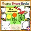Flower Shape Books Colorful flower shape books for early childhood education, perfect for teaching shapes and creativity in homeschool settings. Engaging and educational resources for young learners.