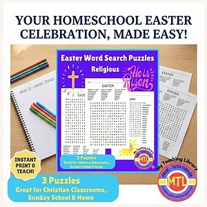 Easter Word Search Puzzles
