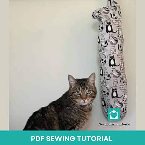 sewing tutorial plastic bag holder (2000 x 2000 px) (16) Plastic Grocery Bag Holder Sewing Tutorial, Step-by-Step How To Sew A Shopping Baggie Holder (PDF Pattern)