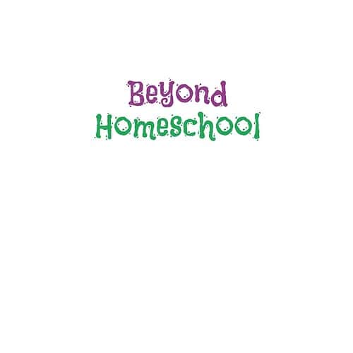 Logo of Homeschool Resource Co. featuring colorful text "Beyond Homeschool" on a white background, representing innovative homeschooling resources and support.