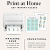 Alphabet Matching Game Printable