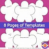 Flower Shape Book - Spring writing and Drawing preview Spring Writing and Drawing Flower Shape Book: Unleash Imagination