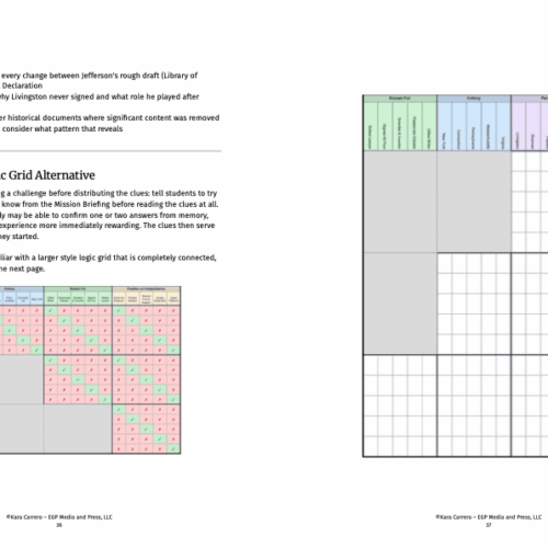 Educational charts and diagrams for homeschooling resources, including a Gripe and Logric Grid Alternative, designed to support homeschooling curriculum and lesson planning.