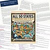 all 50 states (1) US 50 States Unit Study | Cross-Curricular Learning | Full Year Social Studies