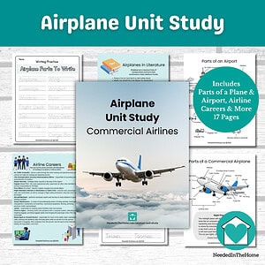 Airplane Unit Study - Commercial Airlines