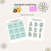 Alphabet Matching Game Printable
