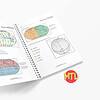 Homeschool Geography Workbook Open geography workbook showing world maps, globe diagrams, and educational activities for homeschool students.