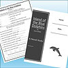 Slide1 Homeschool resource featuring a study guide and a novel titled 'Island of the Blue Dolphins' by Scott O'Dell, ideal for homeschooling educational activities.
