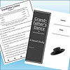 Slide1 Homeschool resource featuring a chapter from 'Grandfather's Dance' by Patricia MacLachlan, including a worksheet and a black hat, ideal for homeschooling activities.