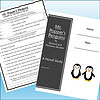 Slide1 Cover of 'Mr. Popper's Penguins' by Richard and Florence Atwater, featuring two cartoon penguins on a white background.
