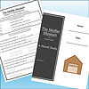Slide1 Homeschool resource materials including a book cover and worksheet for The Moffat Museum by Eleanor Estes.