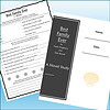 Slide1 Cover of 'Best Family Ever' by Karen Kingsbury and Tyler Russell, featuring a black background with white text.