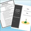 Slide1 Homeschool resource materials including a study guide and a novel titled 'Thimble Summer' by Elizabeth Enright, designed for homeschooling students.