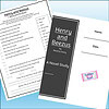 Slide1 Educational worksheet and book cover for 'Henry and Beezus' by Beverly Cleary, featuring a bubble gum sticker on the worksheet.