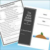 Slide1 Image of a homeschool reading worksheet and a novel study guide for 'The Wild Robot Escapes' by Peter Brown.