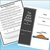 Slide1 Cover page of 'The Wild Robot Protects' by Peter Brown, featuring a dark gray background with white text.