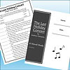 Slide1 Cover of 'The Last Holiday Concert' by Andrew Clements, featuring musical notes and a dark background.