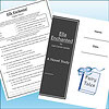 Slide1 Close-up of a homeschool reading worksheet and a novel study guide for 'Ella Enchanted' by Gail Carson Levine, featuring educational materials for homeschooling.
