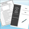 Slide1 Image of 'The Door Within' trilogy book cover and a study worksheet, highlighting homeschooling resources.