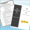 Slide1 Close-up of a homeschool reading worksheet and a novel study guide for 'The Whipping Boy' by Sid Fleischman, featuring a crown illustration.