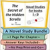 Slide149 The Secret of the Hidden Scrolls Novel Study Bundle
