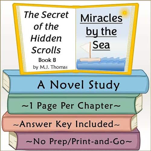 Slide151 The Secret of the Hidden Scrolls: Miracles by the Sea Novel Study