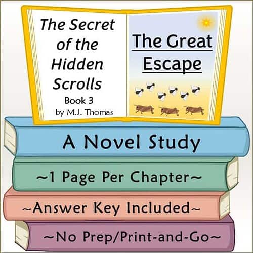 The Secret of the Hidden Scrolls: The Great Escape Novel Study