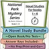 Slide163 National Park Mystery Series Novel Study Bundle