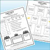 Slide2 Homeschool resource pages featuring Caleb's story and chapter activities for engaging learning.