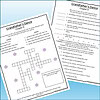 Slide2 Homeschool resource activity pages featuring crossword puzzles and chapter summaries for grandparents and children.