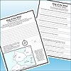 Slide2 Educational worksheet titled 'King of the Wind' featuring a map of Spain and Algeria for homeschool learning.