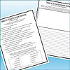 Slide2 Homeschool resource worksheet titled 'Tales of a Fourth Grade Nothing' with reading comprehension questions and activities.