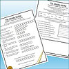 Slide2 Homeschool resource worksheet titled 'The Middle Moffat' with questions about sports and personal preferences, designed for homeschooling activities.