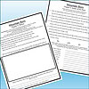 Slide2 Homeschool resource pages featuring chapter summaries and questions for 'Mountain Born' for homeschooling curriculum.