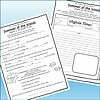 Slide2 Homeschool resource worksheet titled 'Summer of the Woods' with reading and activity sections for homeschooling students.