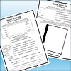 Slide2 Homeschool resource worksheet titled 'Never Grow Up' with activities and illustrations for educational use.