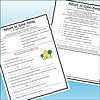 Homeschool resource worksheet titled 'Return to Gone-Away' with questions and illustrations for homeschooling activities.