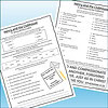 Slide2 Homeschool Resource Co. educational worksheet featuring 'Henry and the Clubhouse' story and letter writing activity for homeschooling.