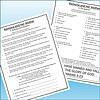 Slide2 Homeschool Resource Co. educational worksheet on Ramona and Her Mother with questions and activities for students.