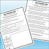 Slide2 Homeschool Resource Co. worksheet pages for 'The Greatest Gift' chapter 4 with questions and activities.