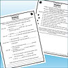 Slide2 Homeschool Resource Co. educational worksheet for Shadow Chapter Eight with questions and activities for homeschooling students.