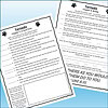 Slide2 Tornado chapter 6 buddy worksheet with a card trick and story questions for homeschool learning.